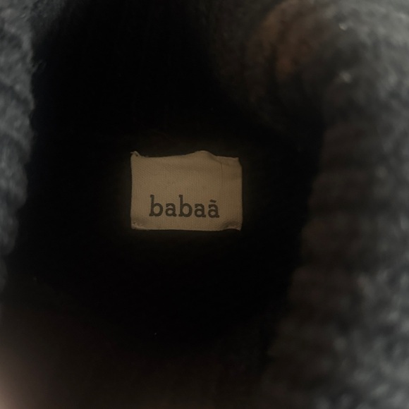 Babaa No 17 Black Turtleneck Sweater - Picture 2 of 5